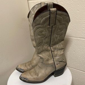 Kenny Rogers western cowgirl boots